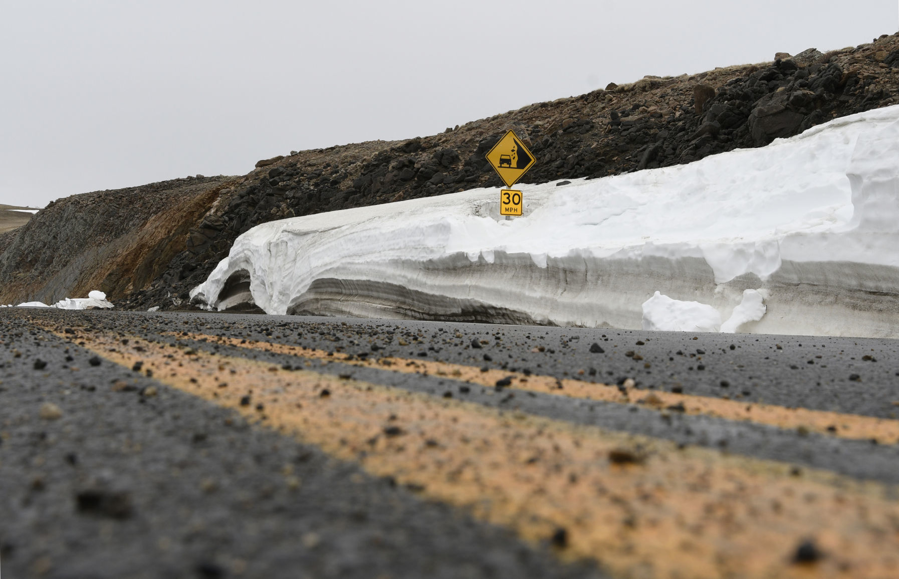 Clearing the Beartooth Pass